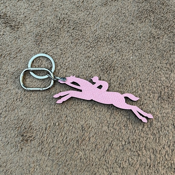 LE PLIAGE CLUB Leather Horse Key-rings - Picture 1 of 8